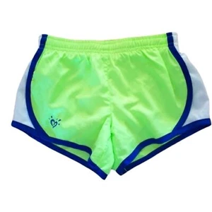 Justice Girls Sz 6 Athletic Running Shorts Built-in Liner Brief Elastic Waist - Picture 1 of 8