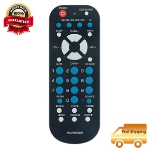 Nuevo Control Remoto Universal para RCA TV VCR DVD RCR503BZ RCR503BR RCR503BE - Imagen 1 de 5