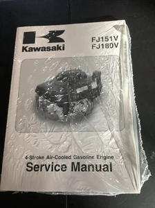 Kawasaki 4-Stroke Air Cooled V-Twin Gas Engine Service Manual 99924-2063-04 - Picture 1 of 2