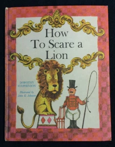 "How to Scare a Lion" Dorothy Stephenson 1965 wöchentlicher Leser Schluckauf vergriffen" - Bild 1 von 8