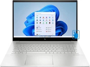 HP ENVY -17.3" FHD Touch - i7-1065G7 - 12GB RAM - 512GB SSD+32GB Optane - Silver - Picture 1 of 7