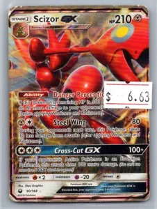 2018 Sole e Luna - Celestial Storm Scizor-GX Stadio 1/Raro Olo GX #90 - Foto 1 di 2