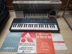 PIANO SYNTHETISEUR ORGUE KEYBOARD ELECTRIQUE BONTEMPI ES 5100 RETRO VINTAGE - Picture 1 of 10