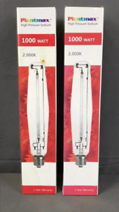 2 Plantmax 1000W 2,000K Lamp Metal High Pressure Sodium Lamps(2) S52 RED