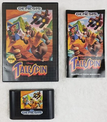 Disney's TaleSpin (Sega Genesis, 1992) COMPLETE - Image 1 of 4