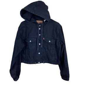 Levi's Denim Black Coats, Jackets 