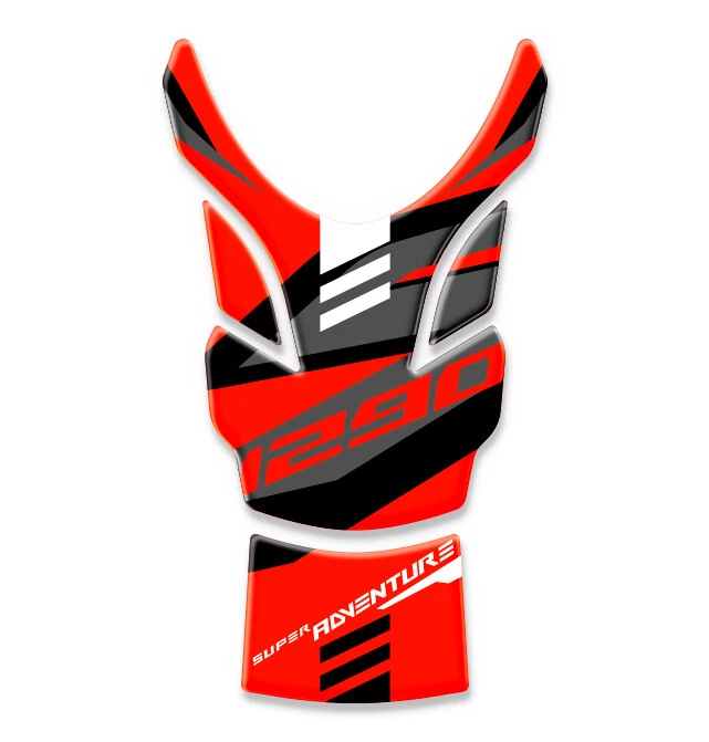 AZ GRAPHISHOP Paraserbatoio RESINA 3D KTM 1290 Super Adventure S 2021-2022 Line Style FM-730 O