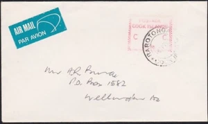 COOK IS 1978 RARE MAILMASTER METER on cover to New Zealand ex Rarotonga....A8163 - Picture 1 of 2