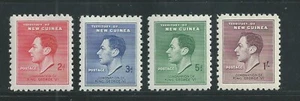 New Guinea Scott # 48-51 MNH George VI Coronation Set 1937 - Picture 1 of 1