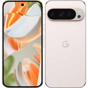 Google Pixel 9 Pro 5G Porcelain 128GB + 16GB Dual-SIM Unlocked SIMFree NEW - Afbeelding 1 van 3