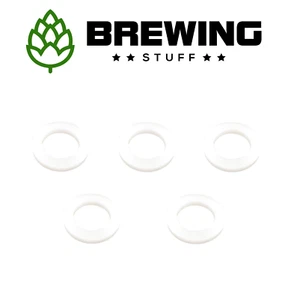 Cam Lock Replacement 1/2" Seal 5 Pack Silicone Brewing Beer KegLand Brewzilla - Picture 1 of 6