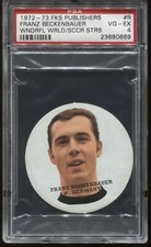 1972 FKS Publishers Wonderful World of Soccer Stars #R Franz Beckenbauer PSA 4