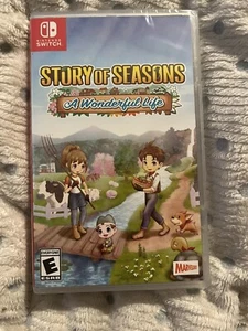 Neu / SEALED Story of Seasons A Wonderful Life Nintendo Switch Harvest Moon Spiel - Bild 1 von 2
