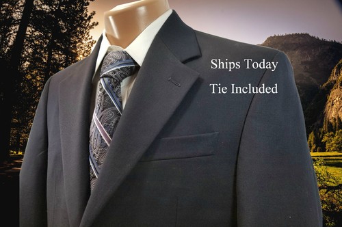 Blazer sportivo Michael Kors 36S blu slim fit 100% lana 10199