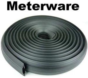 14,99€/m METERWARE Gummi Kabelbrücke 1 Kanal Gr. BIG Kabelschlauch Kabel Schutz - Picture 1 of 7