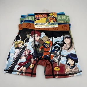 NEW Naruto 4-Pack Boys' Size 6 Athletic Boxer Briefs - Picture 1 of 8