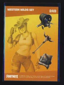  2020 Fortnite Reloaded #249 Western Wilds Set Karte BX3 - Bild 1 von 2
