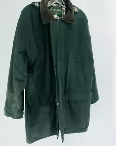 Abrigo Chaqueta Vintage Wax Works Country Wear Inglaterra Talla Mediana Caza - Imagen 1 de 12