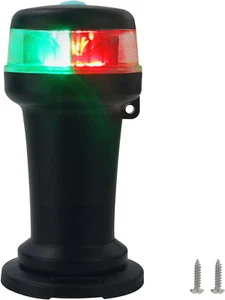 Boat Navigation Lights Battery Powered with Magnetic Base Bow Light LED Surface - Picture 1 of 5
