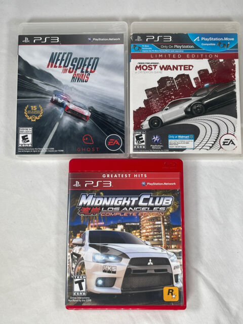 Jogo De Corrida Midnight Club Ps3 Edição Completa Original