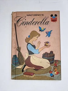 Vintage 1974 Cinderella hardback Book Disney’s Wonderful World Of Reading - Picture 1 of 12