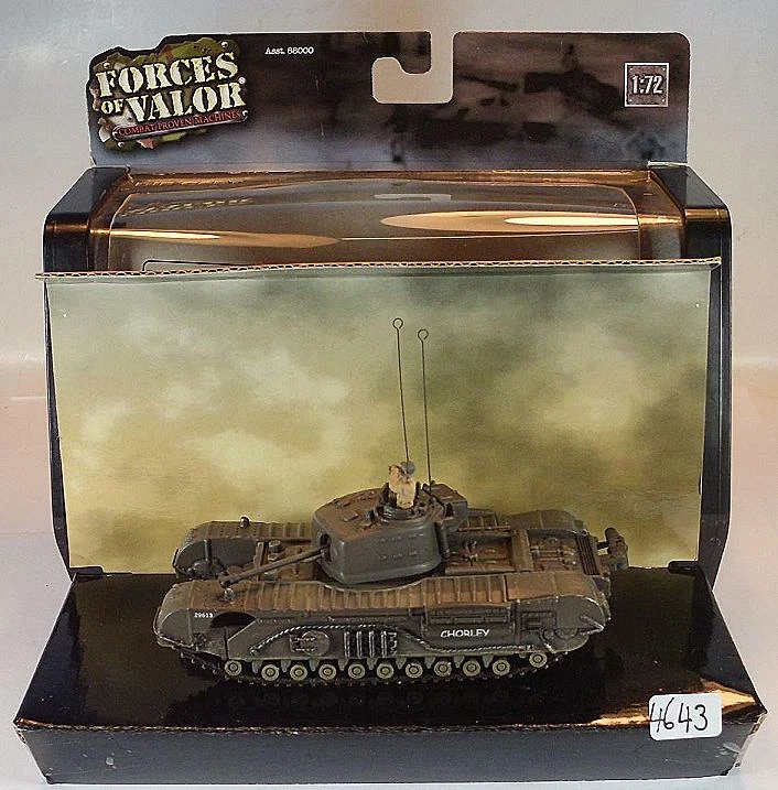 Forces of Valor 1/72 Nr. 85003 UK Infantry Tank MK IV Churchill Mk.VII OVP #4643 - Bild 1 von 1