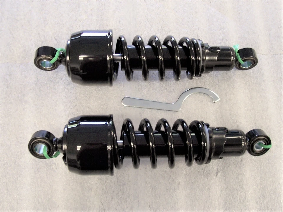 Amortiguadores Bobber cortos negros Yamaha XV535 Virago 10,5" Foto 1 de 1