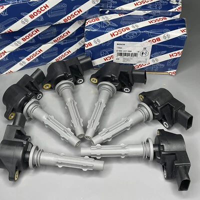 Bobina de encendido Bosch 6 piezas 0986221058 para MERCEDES C230 C250 C280 C300 C350 CL550 Foto 1 de 4