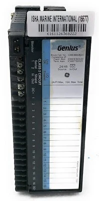 Genius IC660TSD020L Terminal Module 24/48VDC Source Block - Image 1 of 4