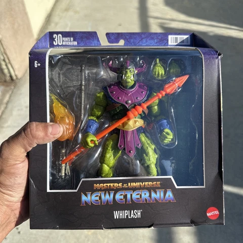 MASTERS OF THE UNIVERSE MASTERVERSE NEW ETERNIA WHIPLASH NIB Cover