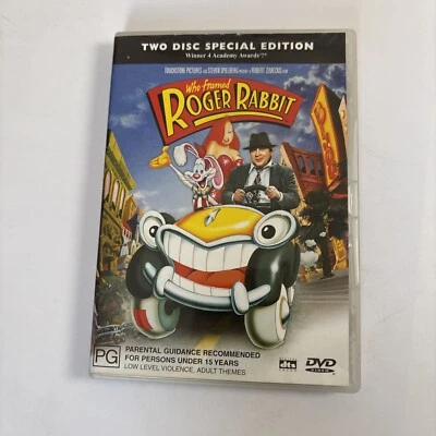 Who Framed Roger Rabbit (Special Edition, DVD, 1988, 2-Disc) Bob Hoskins Region4 - image 1 of 4