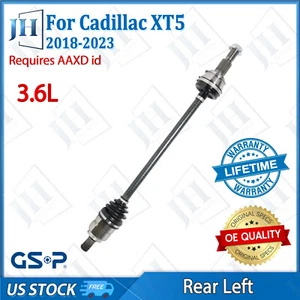 Eje trasero izquierdo OE para 18 19 20 21 22 23 Cadillac XT5 GMC Acadia V6 3,6 L - Imagen 1 de 13