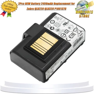 2 piezas NUEVA batería de repuesto 2450mAh para Zebra QLN220 QLN320 P1051378 - Imagen 1 de 7