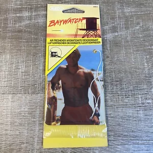SELTEN Vintage 90er Medo Baywatch David Chokachi Auto Lufterfrischer NEU ALTER LAGER - Bild 1 von 5