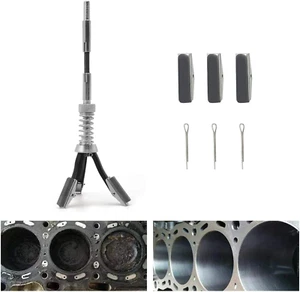 Engine Cylinder Hone Adjustable Deglaze Set for Grinding Holes from 3/4" to 2 1/ - Picture 1 of 12