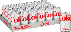 Diet Coke No Caffeine 8 x 330 ml - Picture 1 of 12