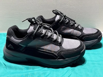 Ozark Trail Men's Size 9.5 Waterproof Hiking Shoe Grey/Black Rugged Sole - Image 1 of 4