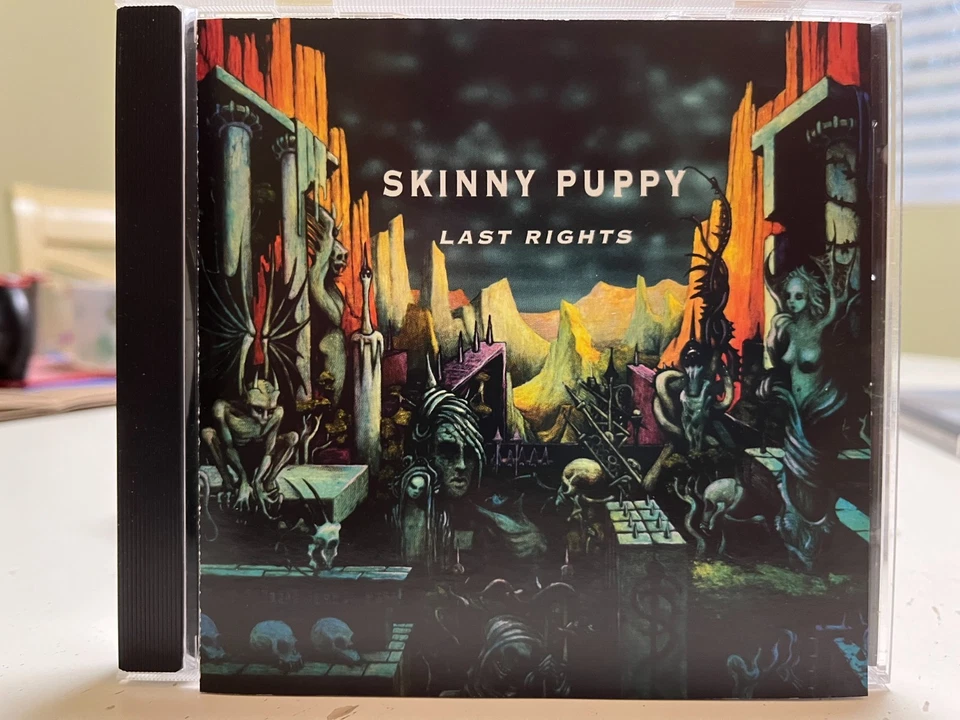 Skinny Puppy Last Rights CD Very Good Condition Industrial Rock Foto 1 de 1