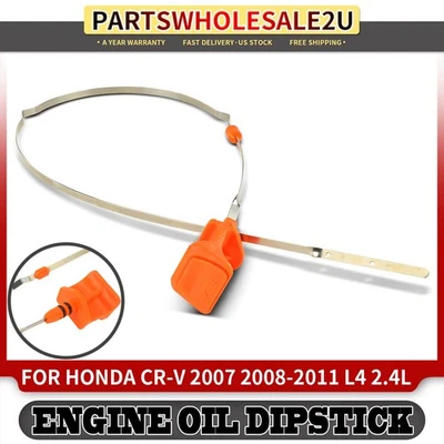 Varilla de medición de aceite de motor para Honda CRV CR-V 2007-2009 2010 2011 L4 2,4 L 15650-RZA-004 Foto 1 de 4