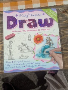 Funky Dinge zum Zeichnen von Hinkler Bücher 2012 spiralgebunden in fester Rückseite - Bild 1 von 5