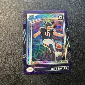 Tory Taylor 2024 Donruss Optic Purple Scope #278 Rated Rookie Chicago Bears - Picture 1 of 2