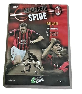 DVD Le grandi sfide Milan vs Juventus ITA nuovo EDITORIALE ed. Rai Trade B60 - Foto 1 di 3