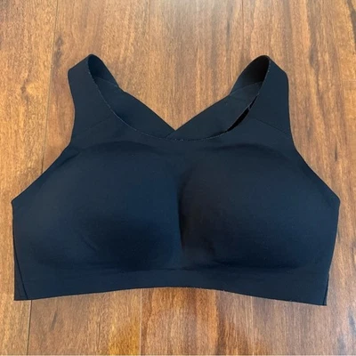 Lululemon Enlite Bra Weave Back in Black 34DD High Support Sports Bra - Image 1 of 4
