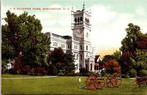 Postcard Washington DC Soldiers Home  - Picture 1 of 2