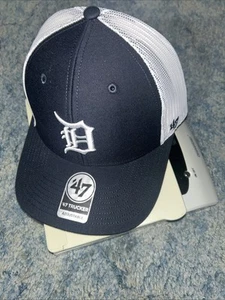 NWT Detroit Tigers '47 Brand Trucker Adjustable Hat - Picture 1 of 12