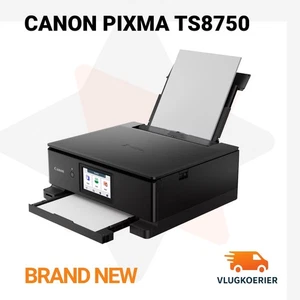 Canon PIXMA TS8750 Wireless All-in-One Inkjet Printer – Print Scan Copy Photo - Picture 1 of 3