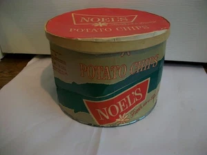 Bañera vintage con borde de metal de cartón para patatas fritas NOEL'S - Hannover PA fresca como una margarita - Imagen 1 de 7