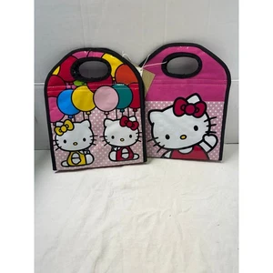 Borsa pranzo Hello Kitty by Zak Dura Sak isolata riutilizzabile pieghevole facile da pulire nuova con etichette - Foto 1 di 13