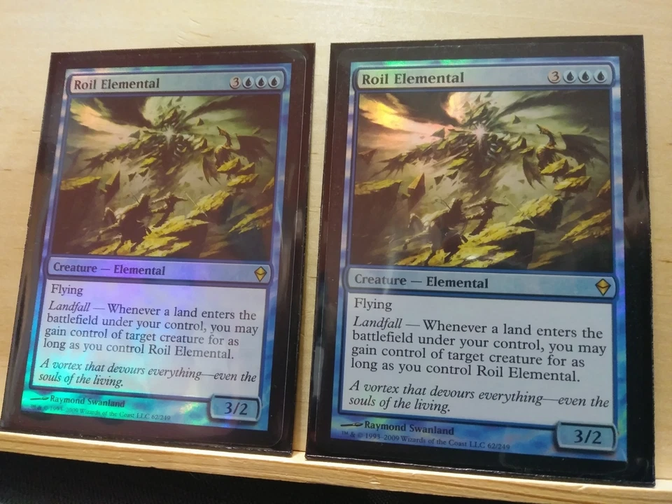 1x FOIL Roil Elemental - NM - Zendikar - MTG Magic near mint rare - Image 1 of 1