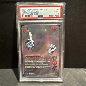 PSA Graded Toru Hagakure - Alternate Art-MHA07-Girl Power-Universus - Picture 1 of 3